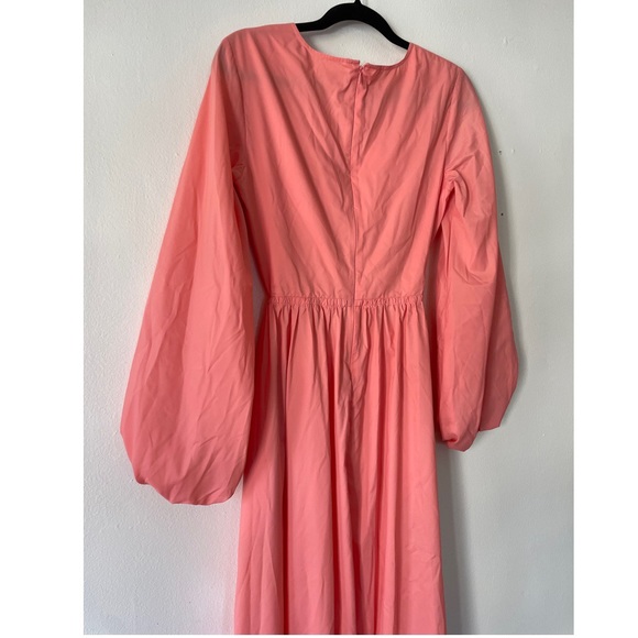 STAUD Tangier Ruched Front Maxi Dress S - Picture 13 of 13
